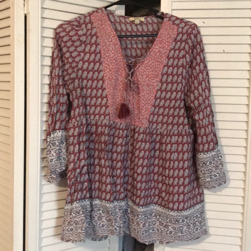 3/4 length sleeve top!